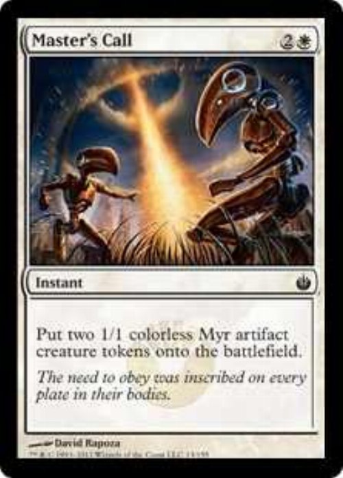 Master's Call - Foil