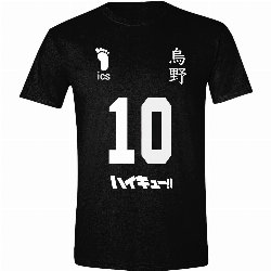 Haikyu!! - Number 10 Black T-Shirt (S)