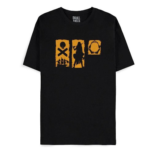 Skull & Bones - Pirate Icons Black T-Shirt
(XL)