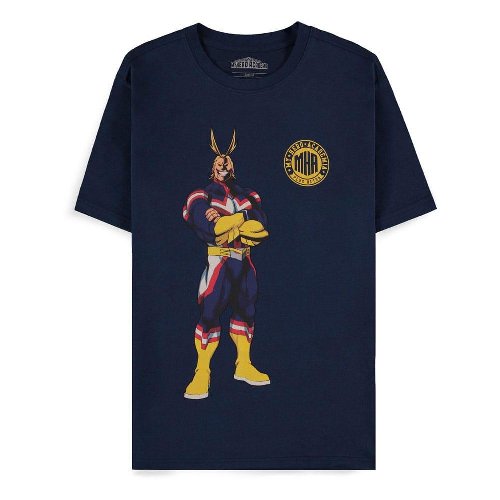 My Hero Academia - All Might Quote Navy T-Shirt
(M)