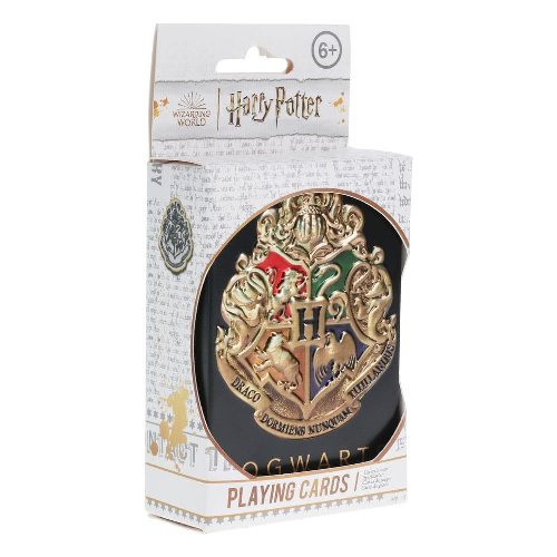 Harry Potter - Hogwarts Black Tin Playing
Cards