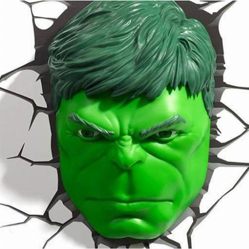 Marvel - Hulk Face 3D Led
Light