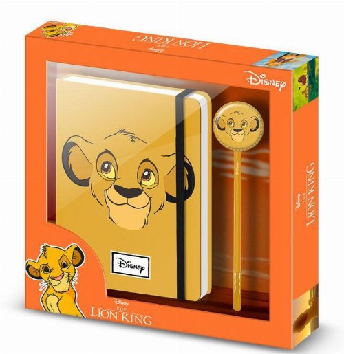 Disney: The Lion King - Simba Σετ Γραφείου
(Σημειωματάριο & Στυλό)