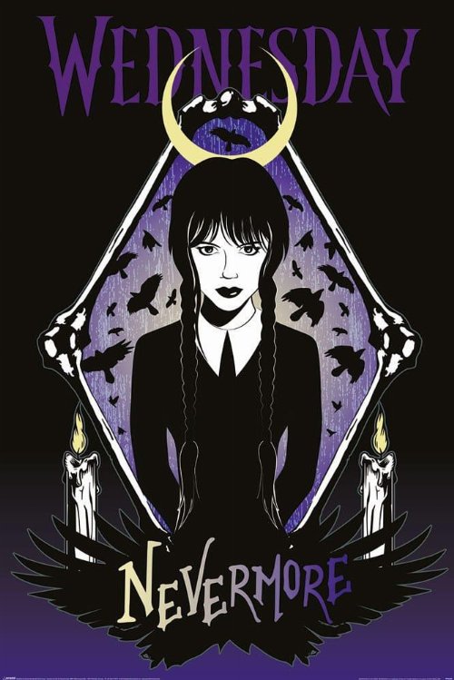 Wednesday - Nevermore Poster
(61x91cm)