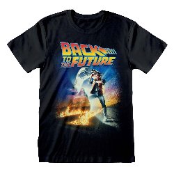 Back to the Future - Poster Black T-Shirt
(L)