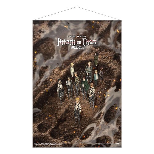 Attack on Titan: The Final Season - Following the
Rumbling Wall Scroll (50x70cm)