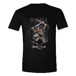Attack on Titan - Come Out Swinging Black T-Shirt
(L)