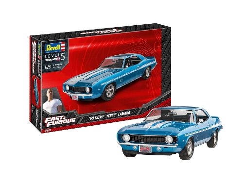 The Fast & Furious - 1969 Chevy Camaro Yenko
(1:25) Model Kit