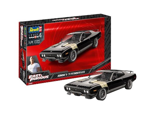 The Fast & Furious - Dominic's 1971 Plymouth
GTX (1:25) Model Kit