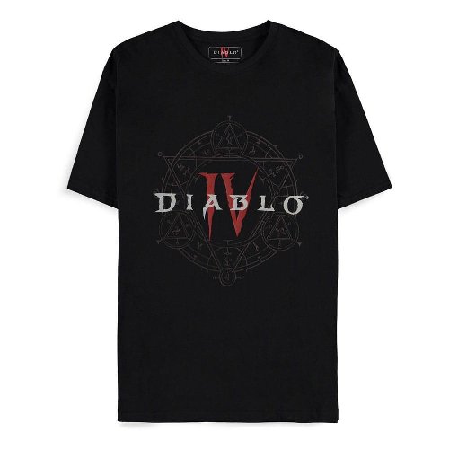 Diablo IV - Pentagram Logo Black T-Shirt