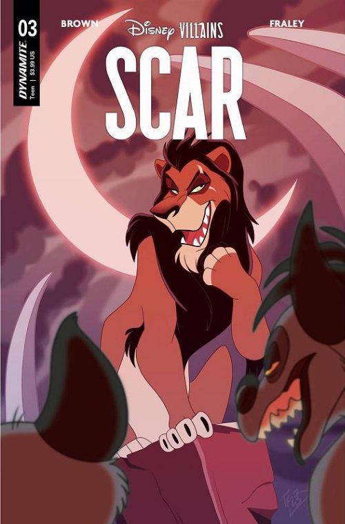 Τεύχος Κόμικ Disney Villains Scar #3 Cover
B