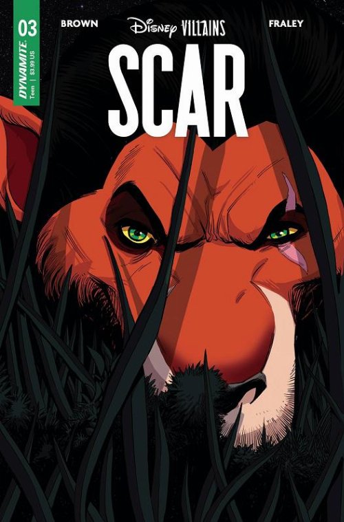 Τεύχος Κόμικ Disney Villains Scar #3 Cover
D