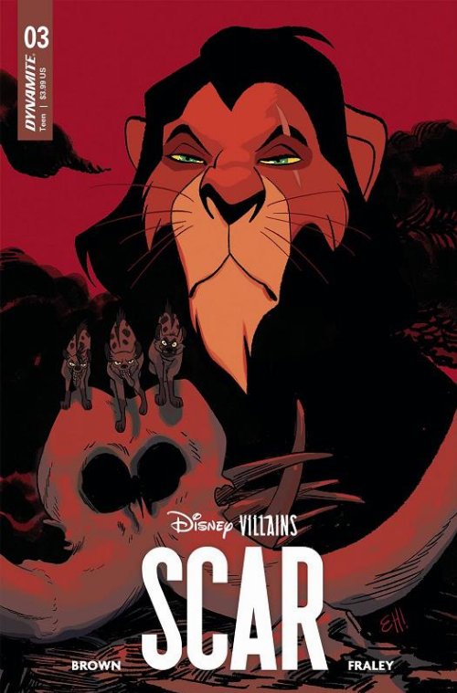 Τεύχος Κόμικ Disney Villains Scar #3 Cover
C