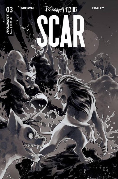 Disney Villains Scar #3 Cover
I