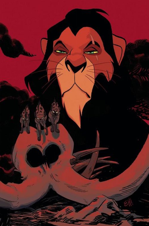Τεύχος Κόμικ Disney Villains Scar #3 Cover
N