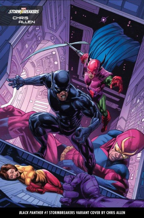 Τεύχος Κόμικ Black Panther #1 Allen Stormbreaker
Variant Cover