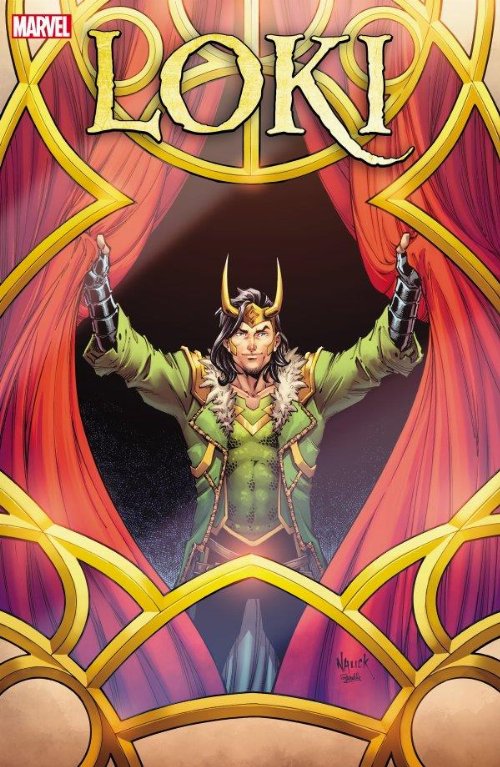 Τεύχος Κόμικ Loki #1 (OF 4) Nauck Windowshades Variant
Cover