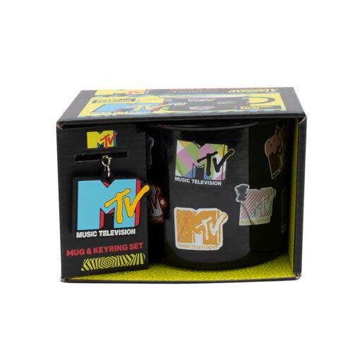 MTV - Logos Σετ Δώρου (Κεραμική Κούπα &
Μπρελόκ)