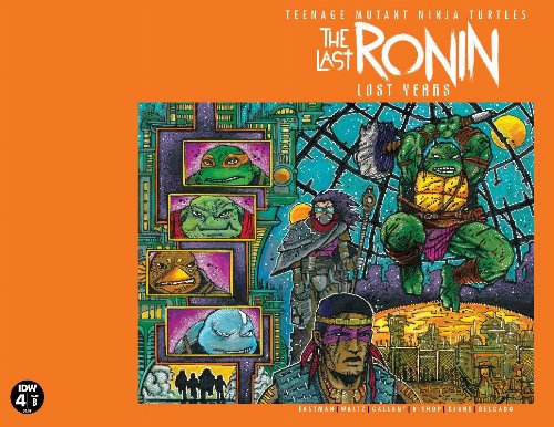Τεύχος Κόμικ Teenage Mutant Ninja Turtles The Last
Ronin Lost Years #4 Cover B