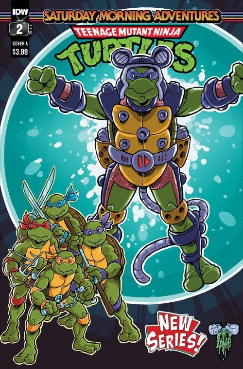 Τεύχος Κόμικ Teenage Mutant Ninja Turtles Saturday
Morning Adventures #2
