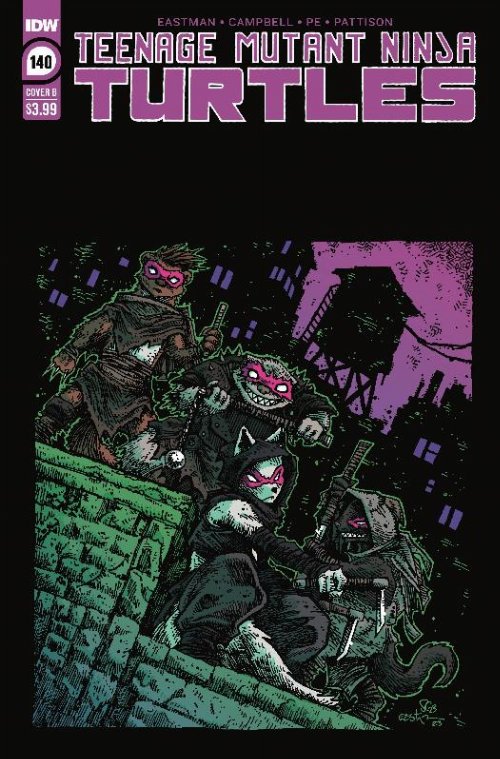 Τεύχος Κόμικ Teenage Mutant Ninja Turtles #140 Cover
B
