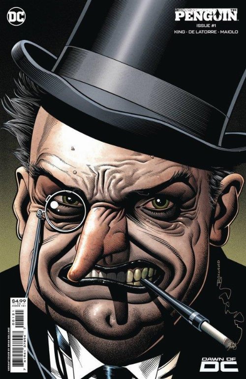 The Penguin #1 Bolland Card Stock Variant Cover
B