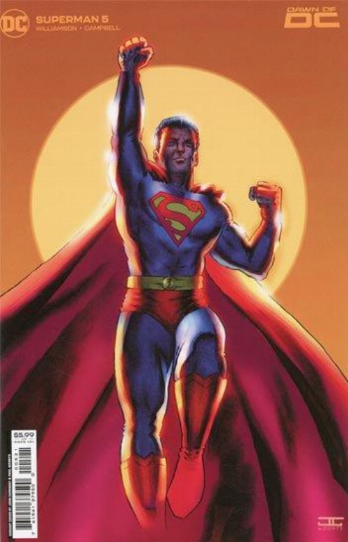 Superman #5 Cassaday Cardstock Variant
Cover