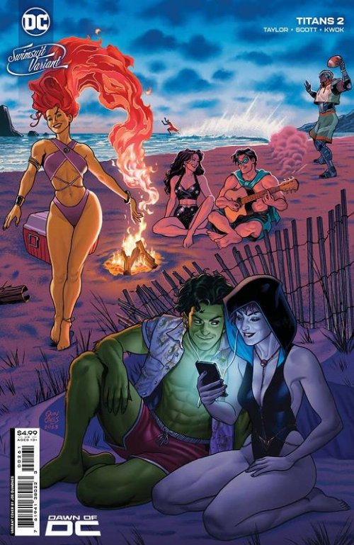 Τεύχος Κόμικ Titans #2 Quinones Swimsuit Cardstock
Variant Cover