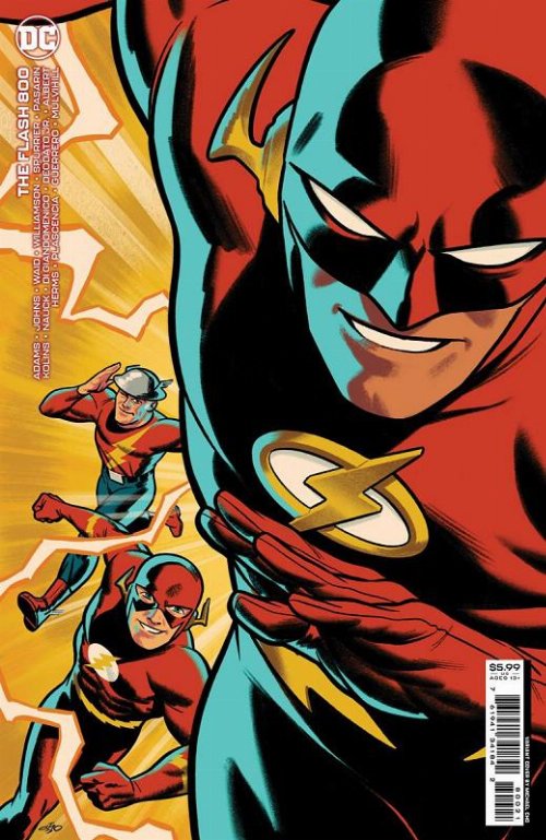 The Flash #800 Cho Cardstock Variant Cover
B