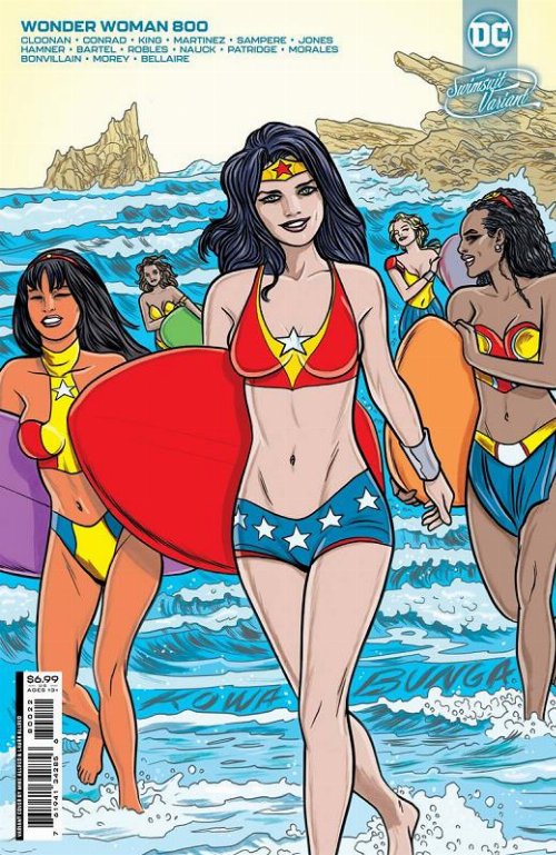 Τεύχος Κόμικ Wonder Woman #800 Allred Swimsuit
Cardstock Variant Cover