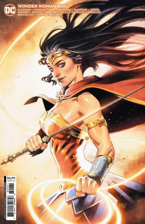 Τεύχος Κόμικ Wonder Woman #800 Ortega Cardstock
Variant Cover