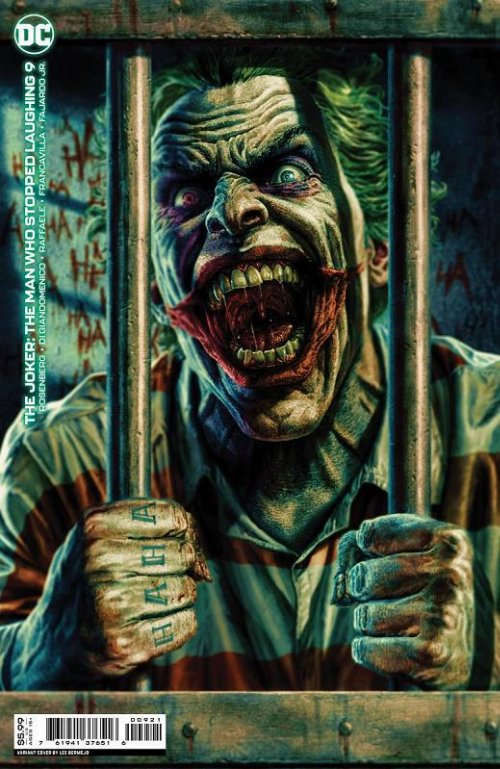 Τεύχος Κόμικ The Joker The Man Who Stopped Laughing #9
Bermejo Variant Cover