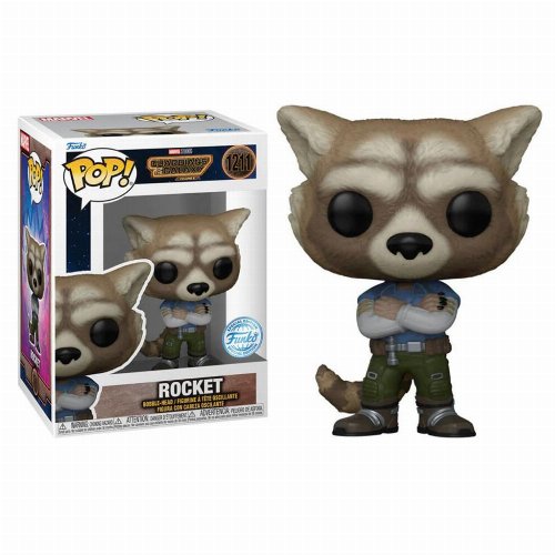 Figure Funko POP! Guardians of the Galaxy -
Rocket #1211 (Exclusive)