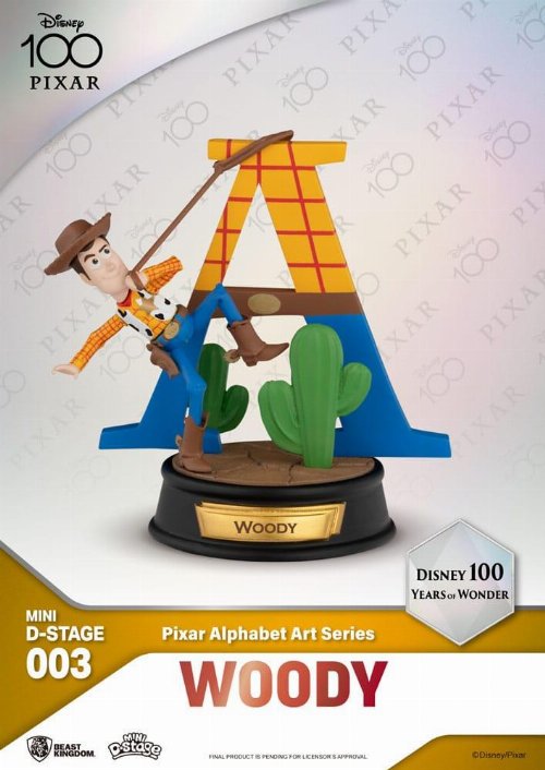 Disney: D-Stage - 100 Years of Wonder-Pixar
Woody Minifigure (10cm)