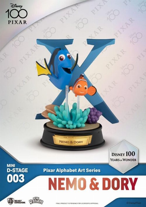 Disney: D-Stage - 100 Years of Wonder-Pixar Nemo &
Dory Φιγούρα (10cm)