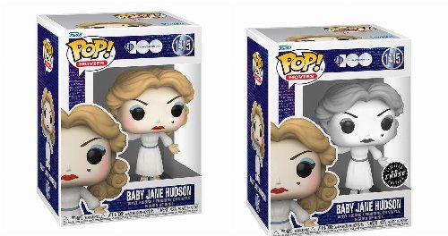 Figures Funko POP! Bundle of 2: What Ever
Happened to Baby Jane? - Baby Jane Hudson #1415 &
Chase