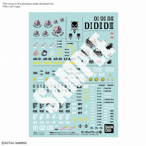 Decals for Gundam Side Stories Multi-Use Part
1