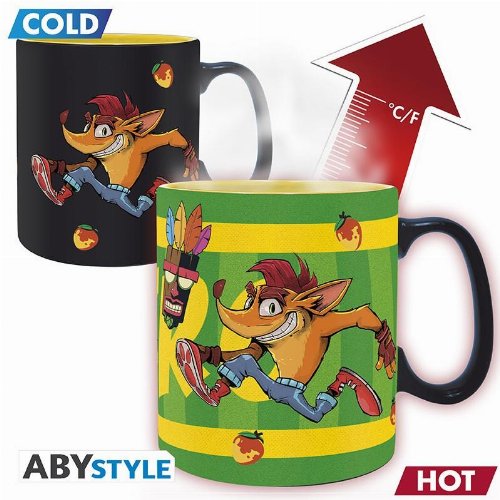 Crash Bandicoot - Nitro Heat Change Mug
(460ml)