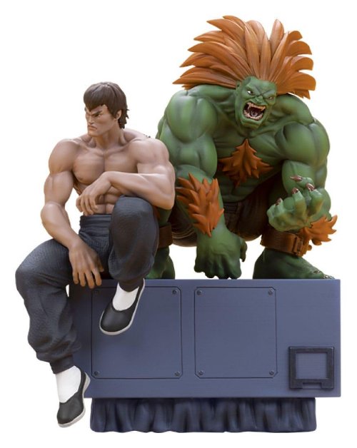 Street Fighter - Blanka & Fei Long 1/10
Statue Figure (21cm)