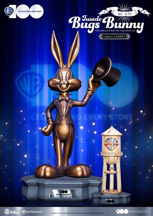 Looney Tunes 100th anniversary of Warner Bros:
Master Craft - Bugs Bunny Statue Figure (46cm)
LE3000