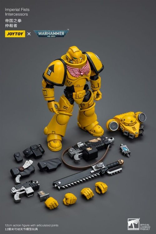 Warhammer 40000 - Imperial Fists Intercessors Φιγούρα
Δράσης (12cm)
