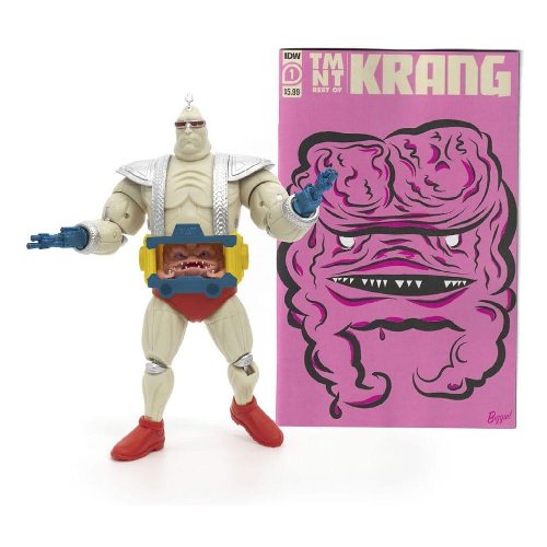 Teenage Mutant Ninja Turtles: BST AXN XL - Krang
with Android Body Φιγούρα Δράσης (20cm) Contains Comic
Book