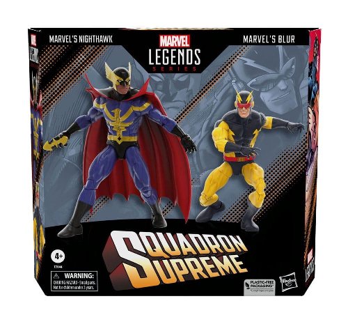 Marvel Legends: Squadron Supreme - Marvel's Nighthawk
& Marvel's Blur 2-Pack Φιγούρες Δράσης (15cm)