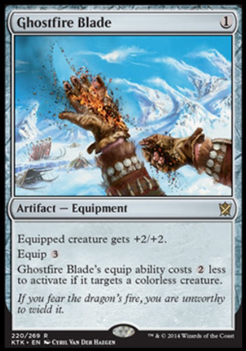 Ghostfire Blade - Foil