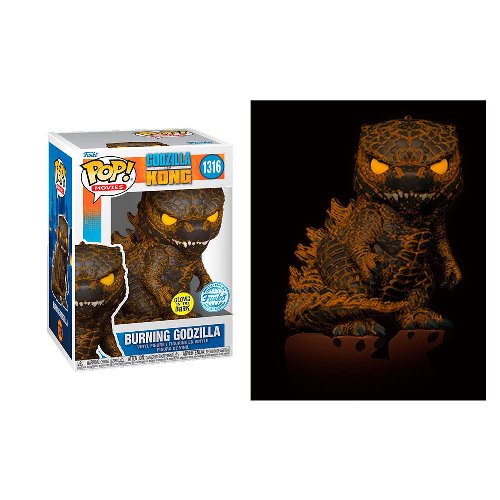 Φιγούρα Funko POP! Godzilla vs Kong - Burning Godzilla
(GITD) #1316 (Exclusive)