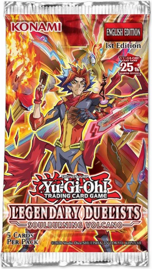 Yu-Gi-Oh! TCG Booster - Legendary Duelists:
Soulburning Volcano