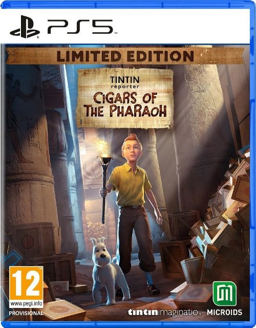 Playstation 5 Game - TINTIN Reporter: Cigars of the
Pharaoh (Limited Edition)