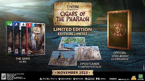 Playstation 5 Game - TINTIN Reporter: Cigars of the
Pharaoh (Limited Edition)