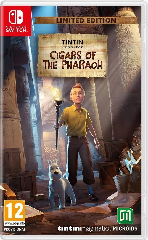 Nintendo Switch Game - TINTIN Reporter: Cigars of the
Pharaoh (Limited Edition)