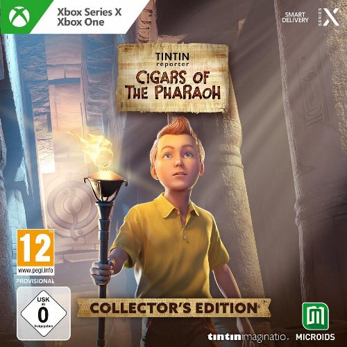 XBox Game - TINTIN Reporter: Cigars of the Pharaoh
(Collector's Edition)